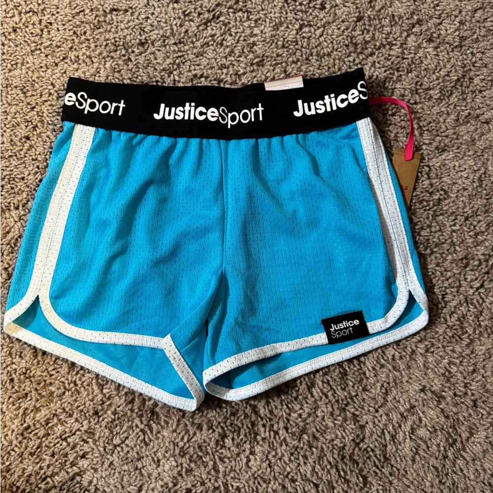 Justice Blue Girls Shorts